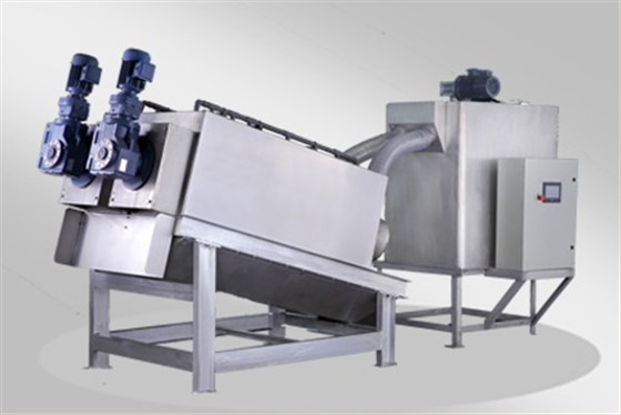 食品廠(chǎng)污泥脫水機(jī)